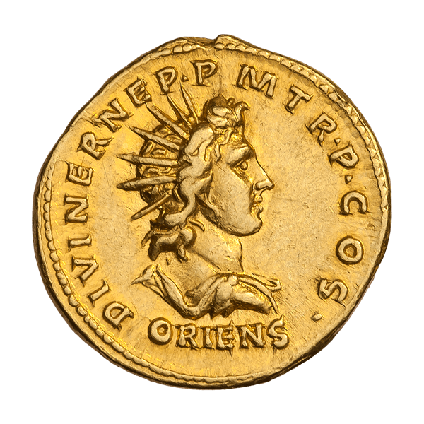 Aureus. Адріан