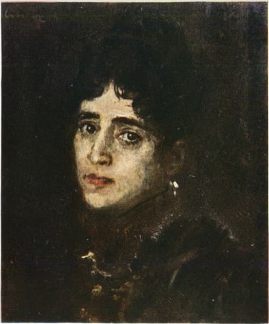 Portrait of the Italian singer Solud Oton-2