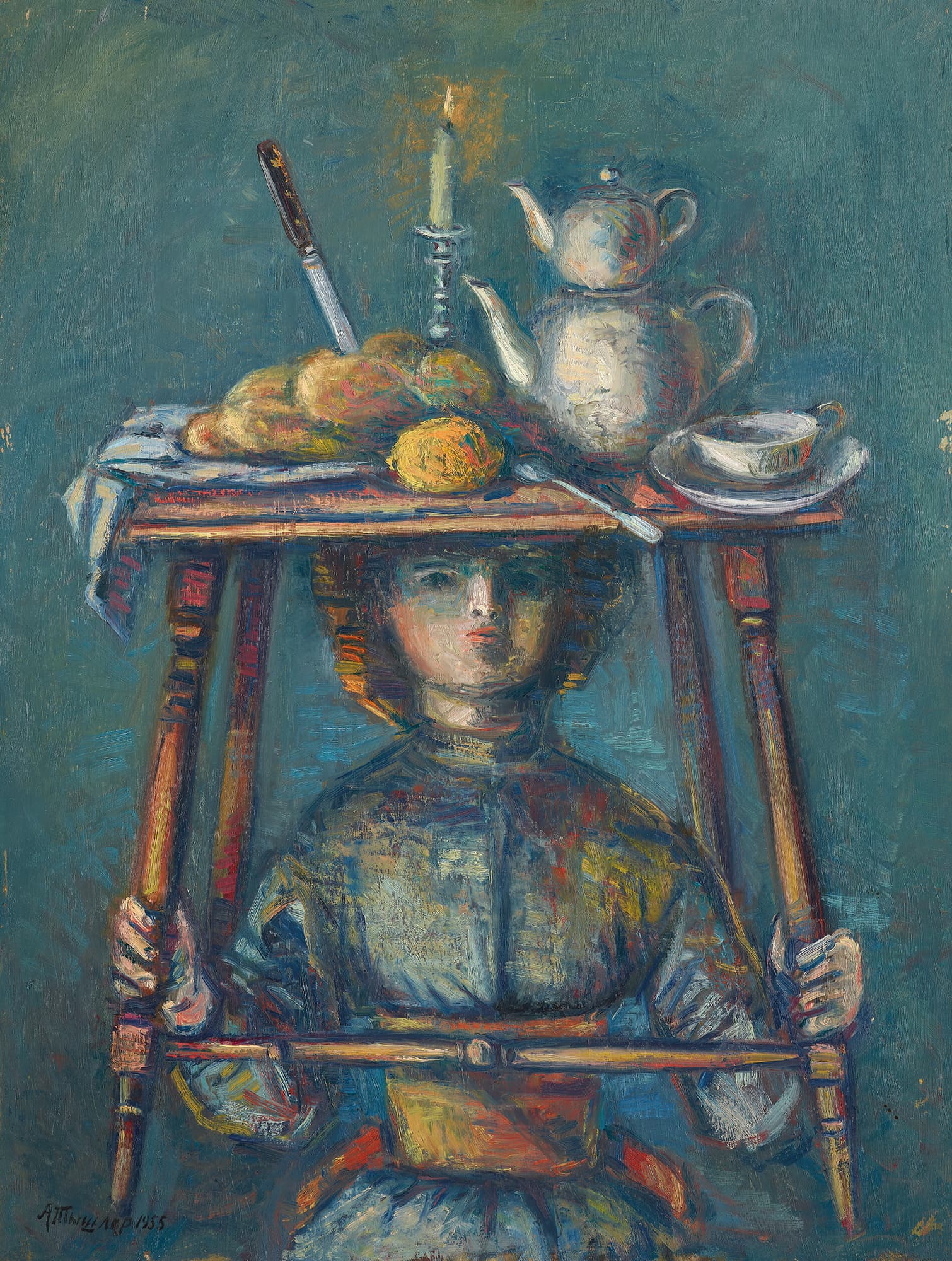 Дівчина з натюрпортом № 2 з серії «Дівчина з натюрпортом»