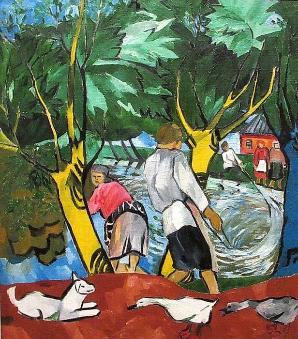 Портрет Н.С. Гончарової