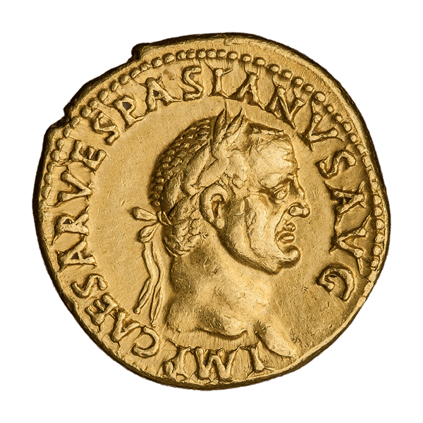 Aureus. Vespasian