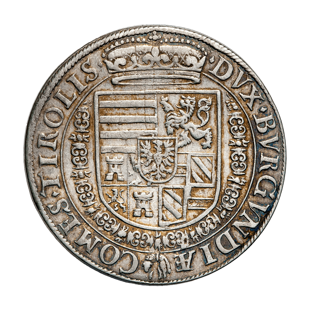 Эрцгерцог Фердинанд II (1564—1595). Рейхсталер. Без даты. Халль, Тироль.