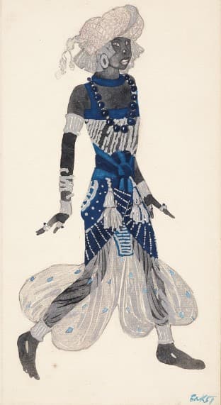 Negro Child. Costume design