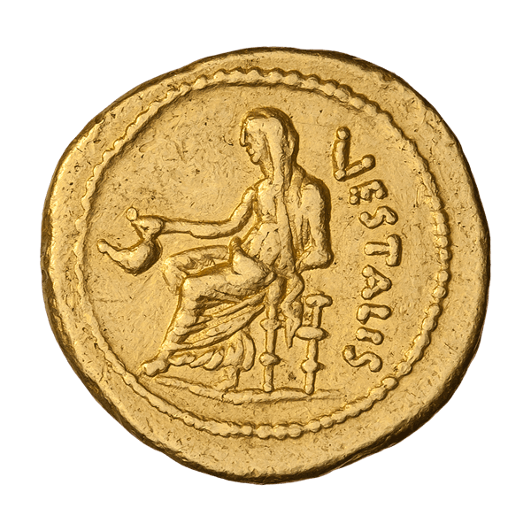 Aureus. Monetarium Clodius Vestalius