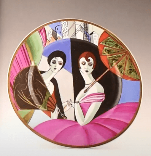 Тарелка "Кокетки"