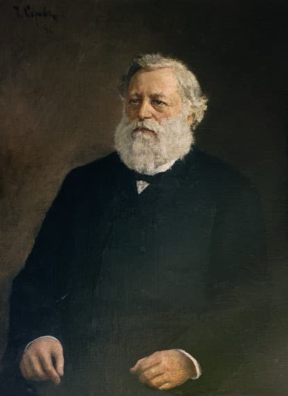 Portrait of T. S. Morozov (posthumous portrait from a photograph)