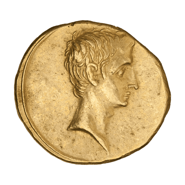 Aureus. Октавиан