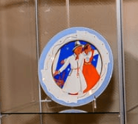 Decorative plate "The power of song"