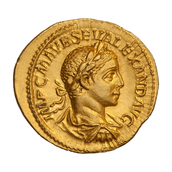 Aureus. Север Александер