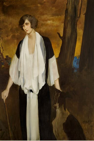 Portrait of the Future Countess Henri de Boisgelin